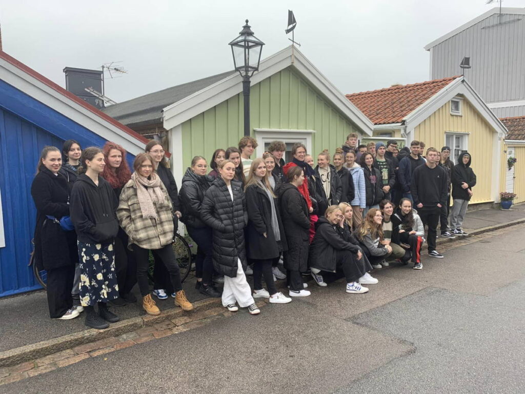 Uczestnicy wycieczki w Kalmarze