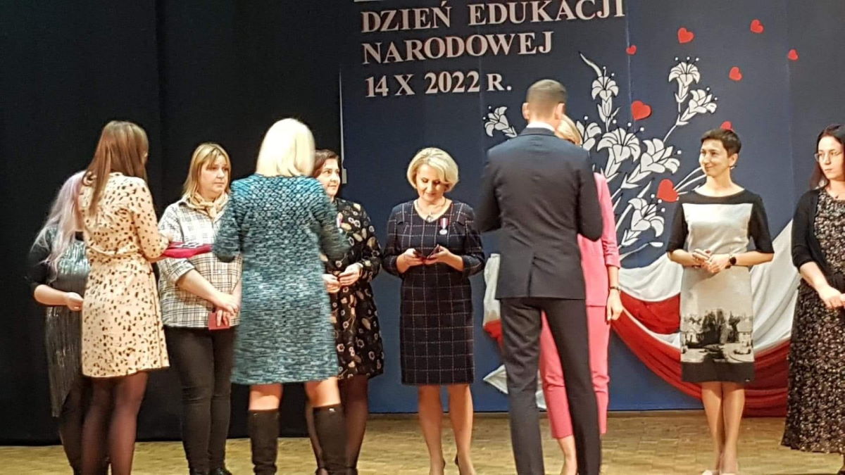 Ceremonia wręczania odznaczeń przez Sekretarza Stanu w Ministerstwie Edukacji i Nauki Pana Dariusza Piontkowskiego