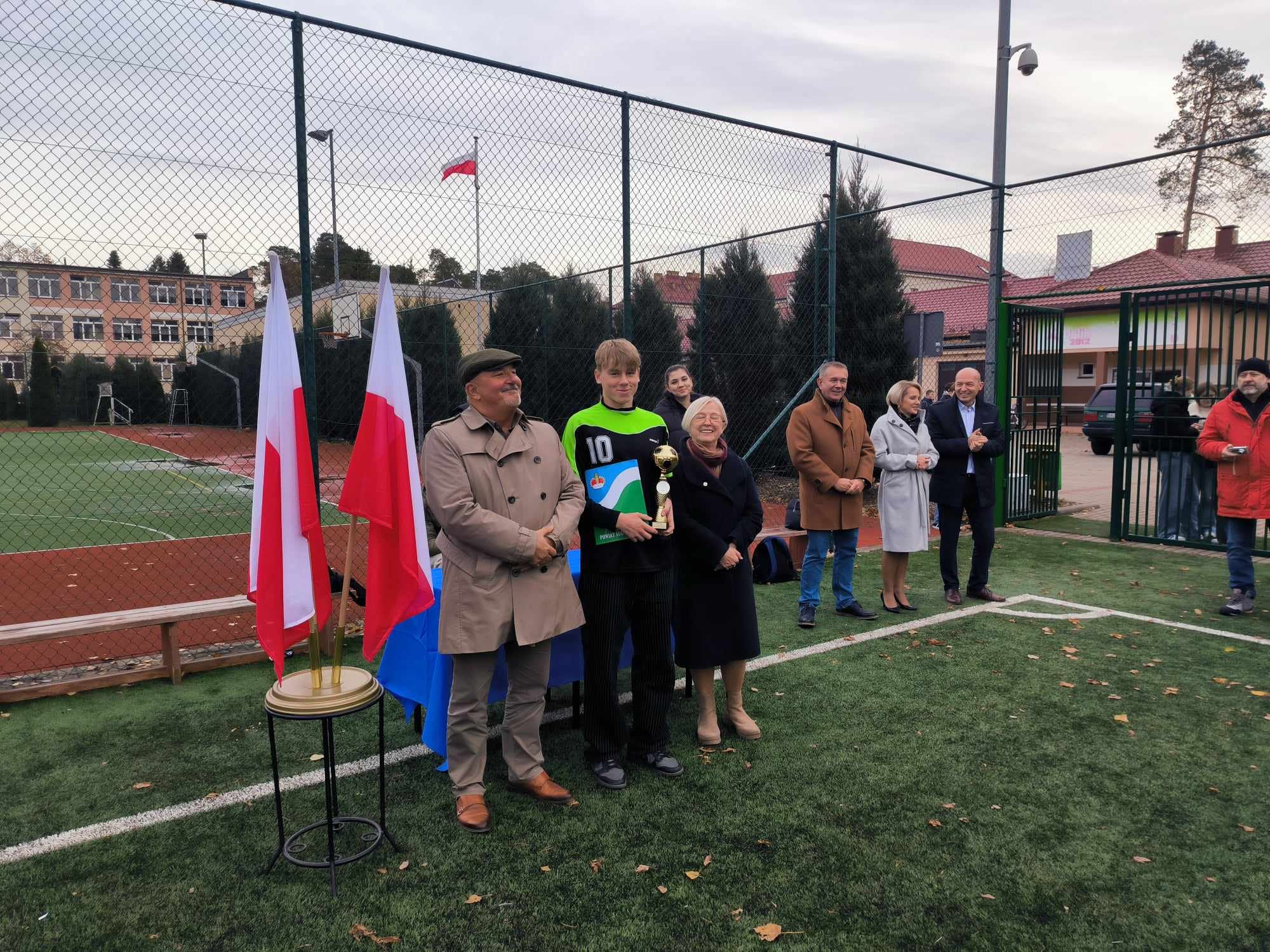 Organizatorzy turnieju i zaproszeni goście