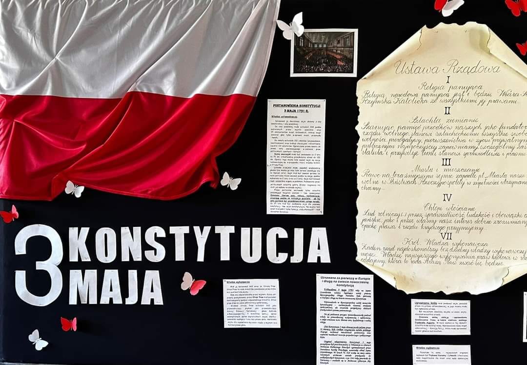 Tablica upamiętniająca wydarzenia z dnia 3 maja 1791