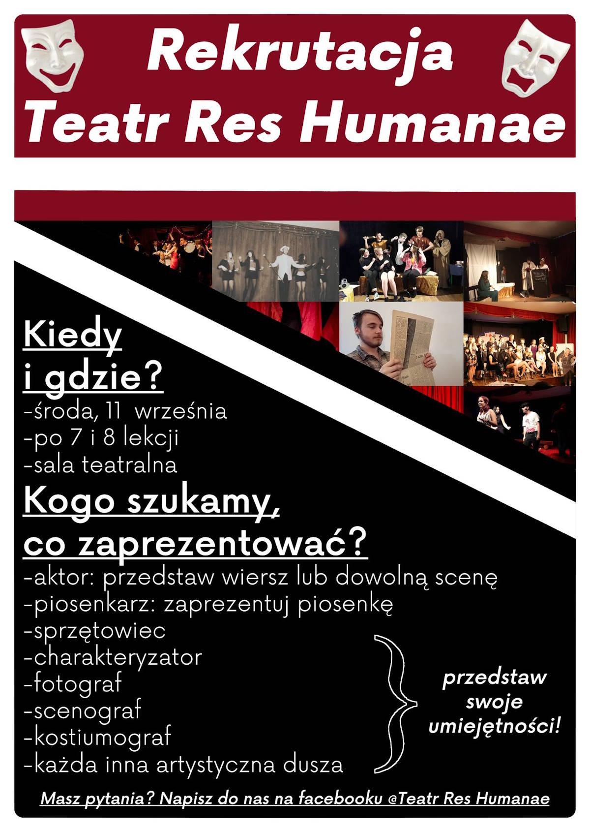 Plakat rekrutacyjny