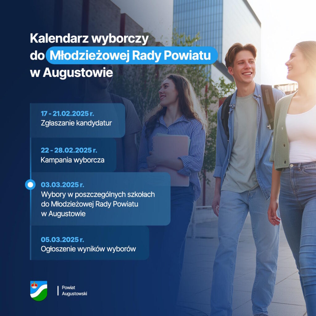 Kalendarz wyborczy do Młodzieżowej Rady Powiatu