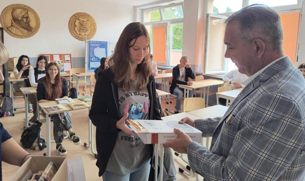 Ewelina Rzepko (2F), zdobywczyni I nagrody