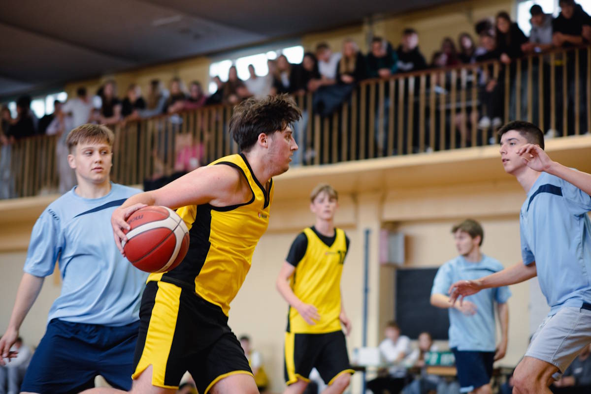 Walka sportowa chłopców