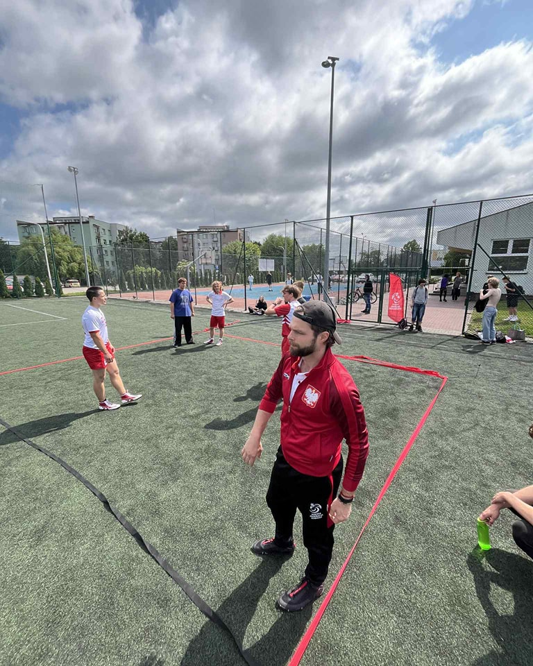 Trening kabaddi pod okiem trenera kadry Polski