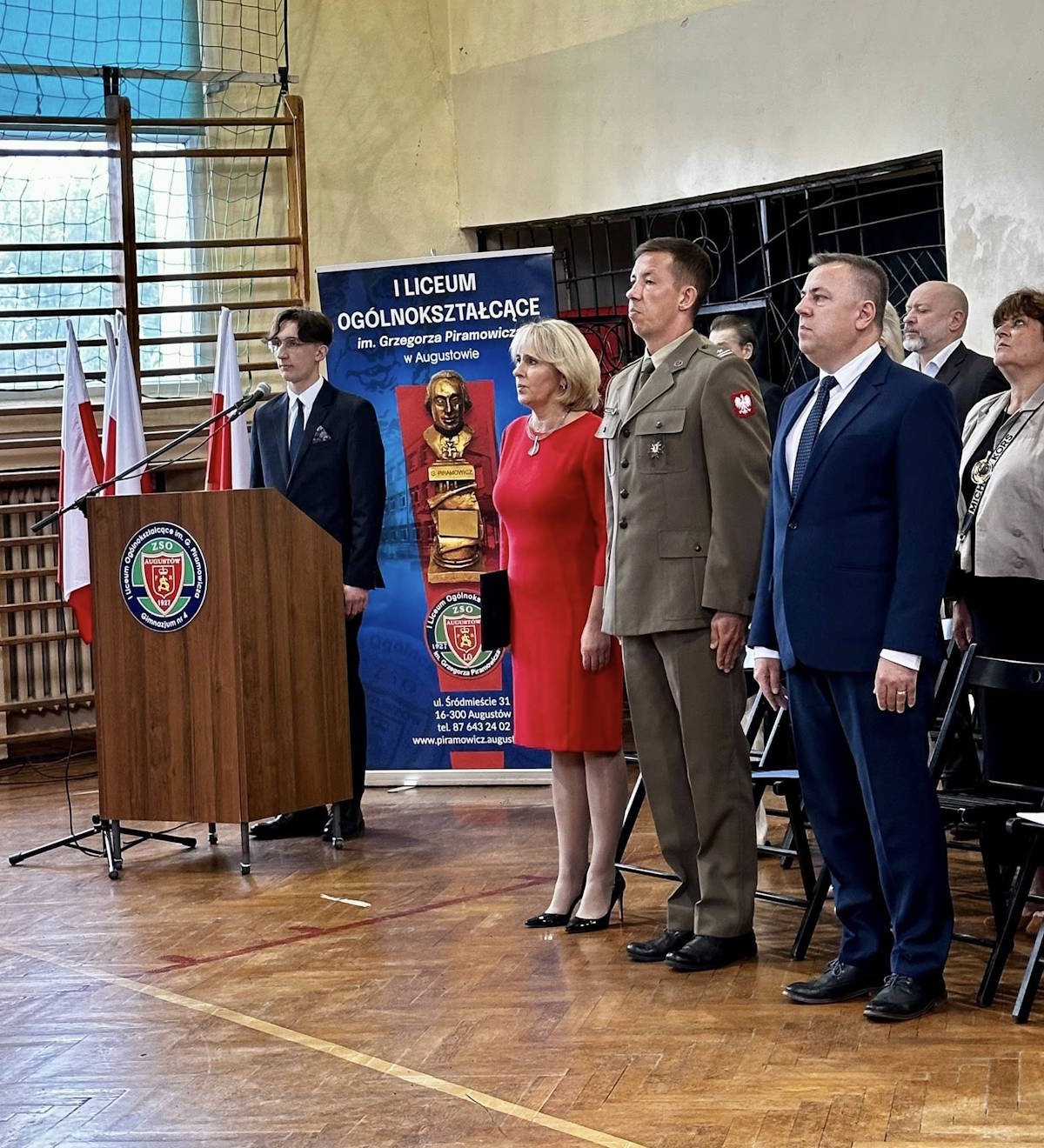 Dyrekcja i przedstawiciel WCR Suwałki