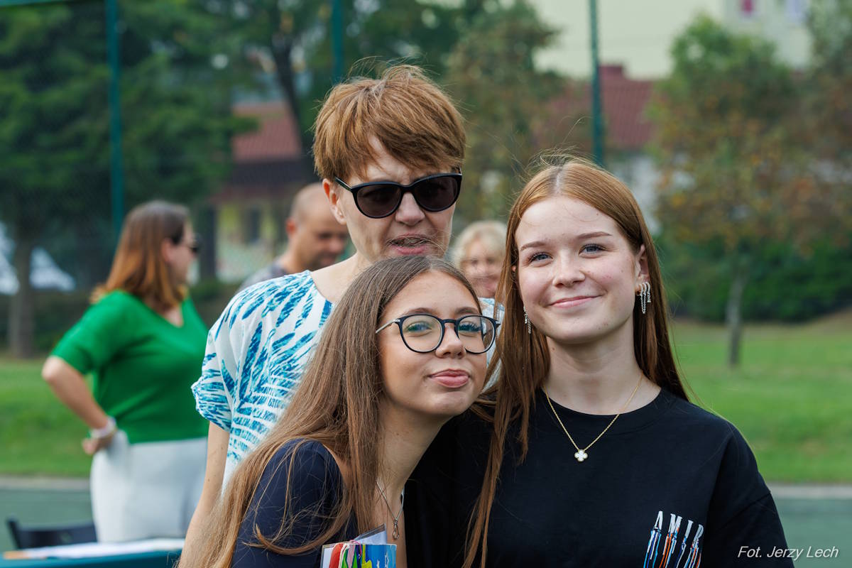 Klasa 2B z wychowawczynią