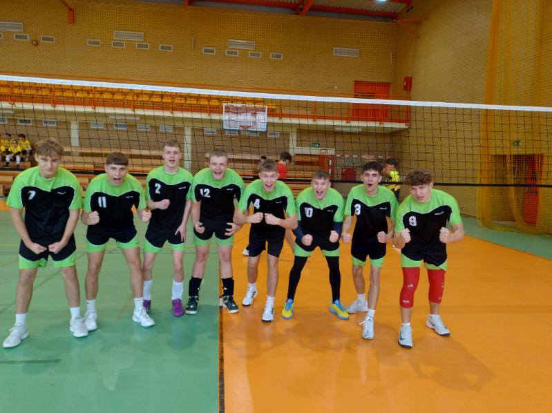 Drużyna naszych siatkarzy