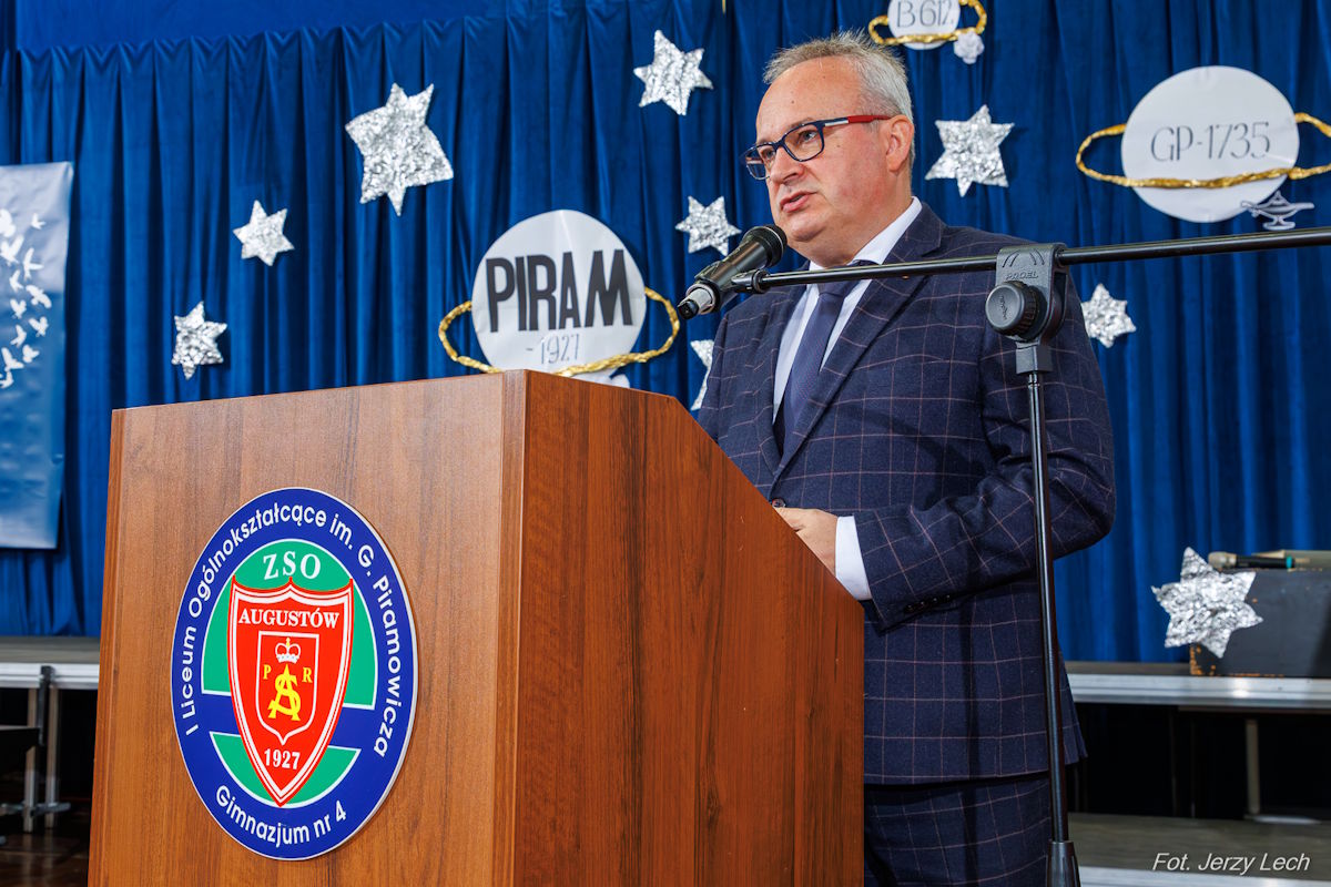 Pan Burmistrz Augustowa Mirosław Karolczuk