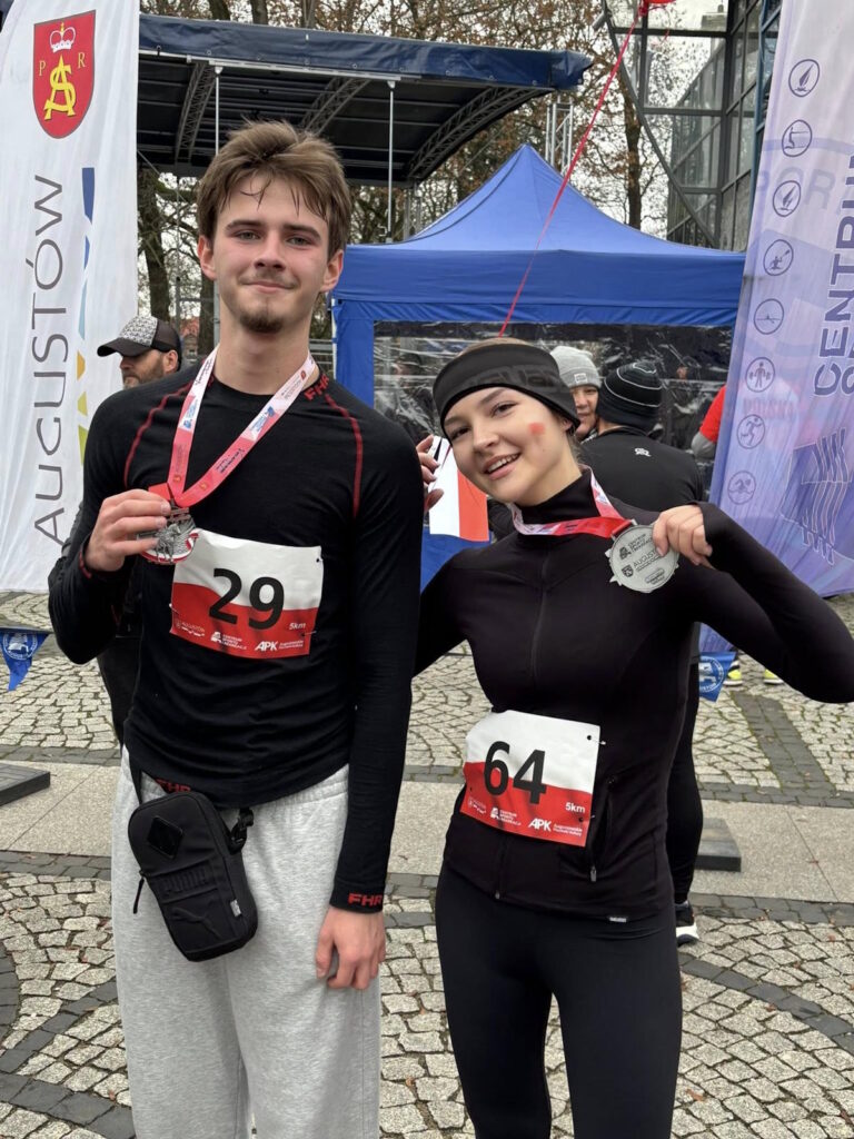 Uczestnicy Biegu Niepodległości