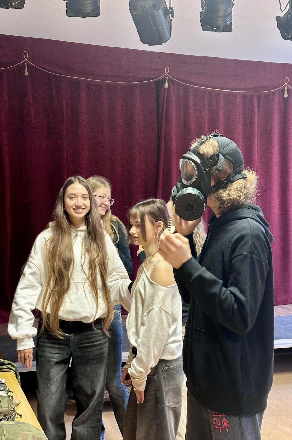 Uczniowie naszego Liceum na zajęciach prowadzonych przez żołnierzy z 14 Pułku Przeciwpancernego