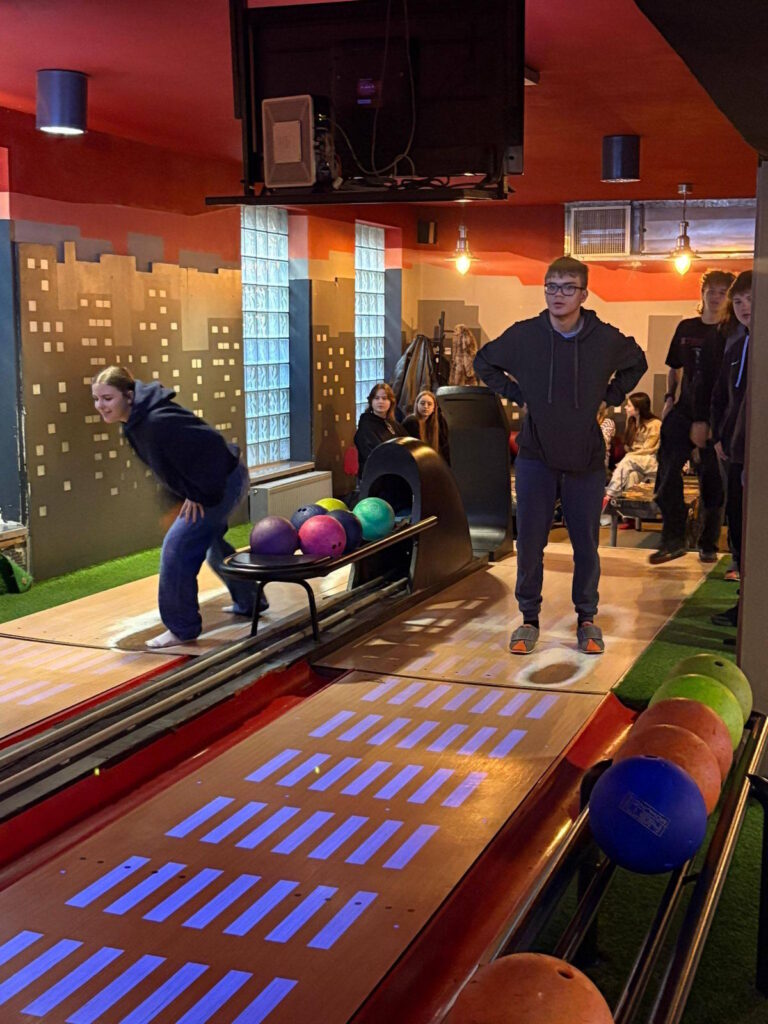 Klasa 3B na kręglach