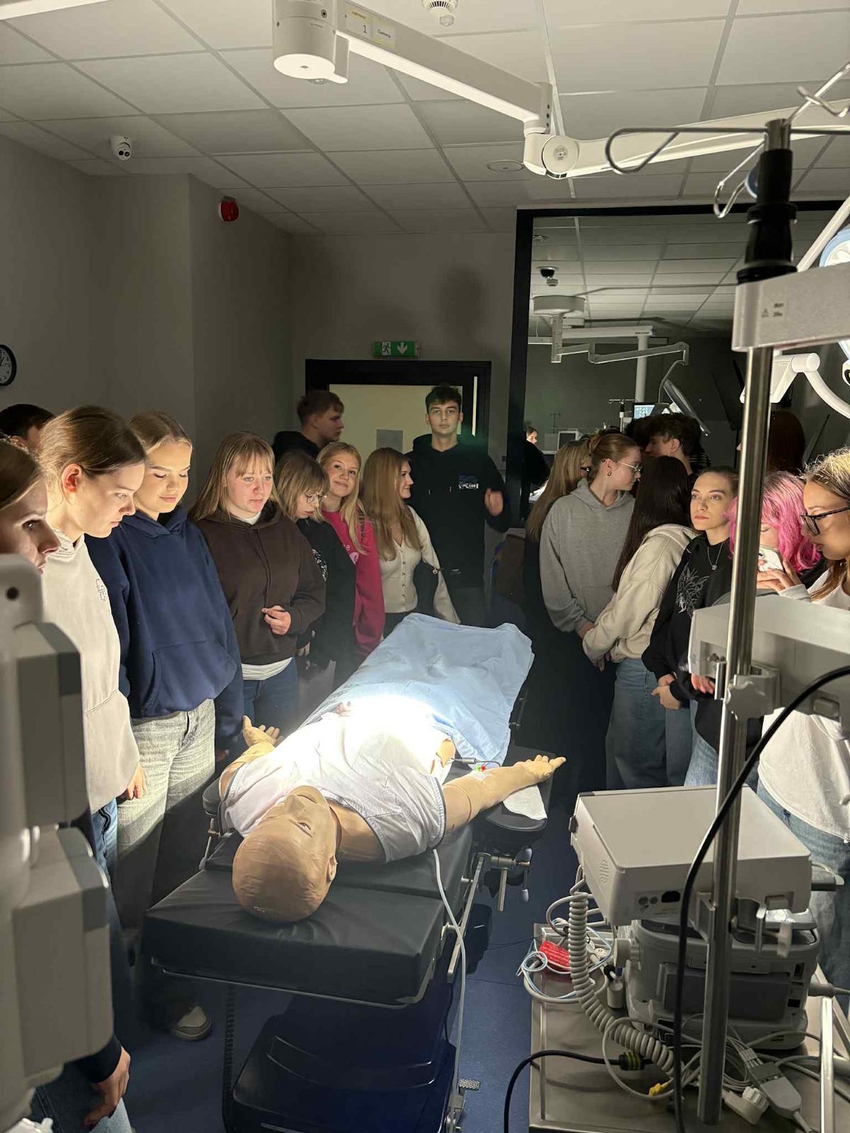 Wizyta w Centrum Symulacji Medycznej w Białymstoku
