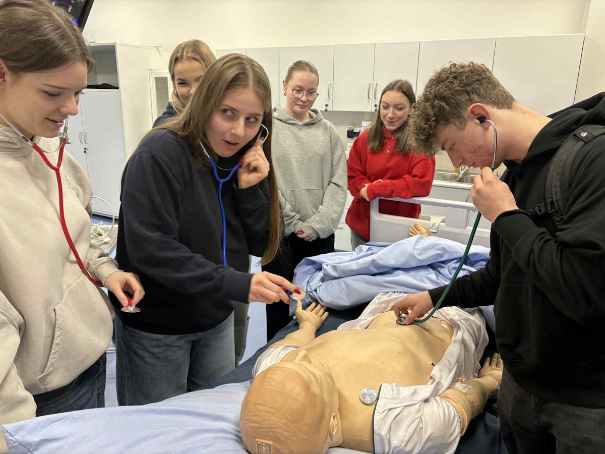 Wizyta w Centrum Symulacji Medycznej w Białymstoku