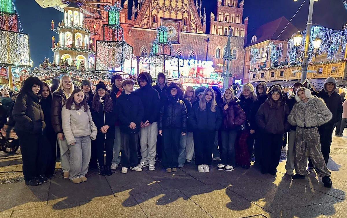 Uczestnicy wycieczki do Wrocławia