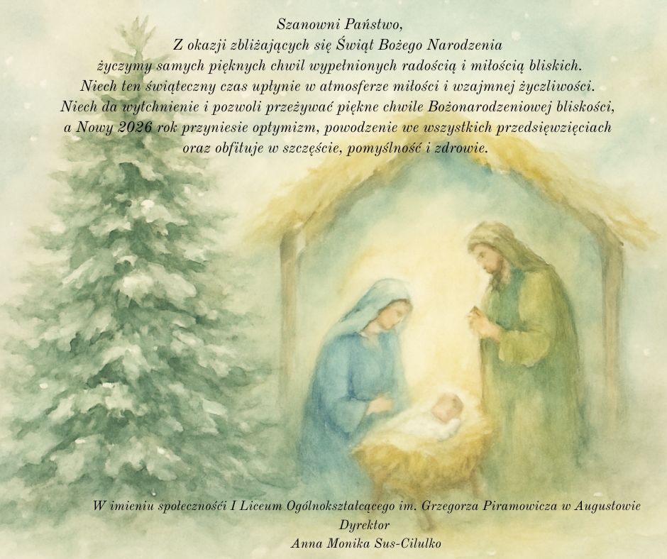 Kartka bożonarodzeniowa