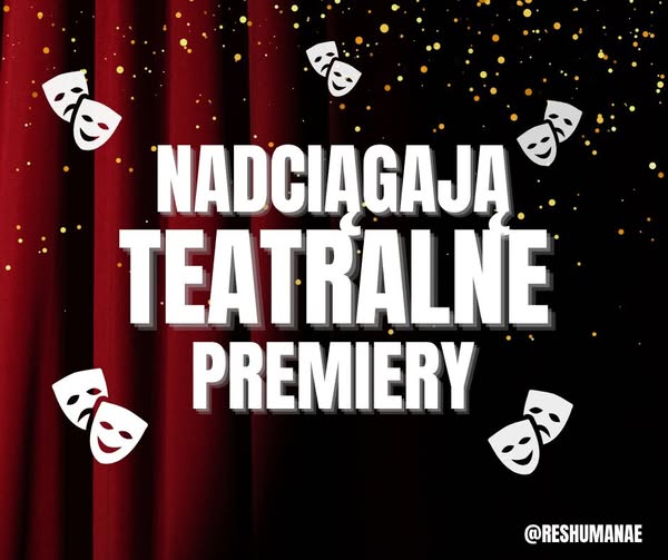 Plakat premier teatralnych