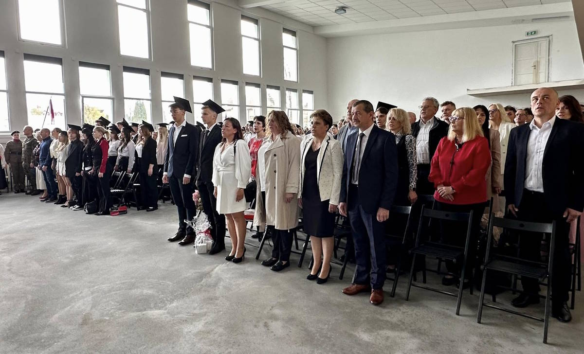 Uroczystość zakończenia roku szkolnego klas maturalnych