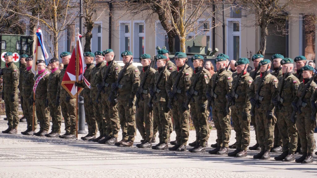 Święto Wojsk Inżynieryjnych, uroczystość główna na Rynku Zygmunta Augusta