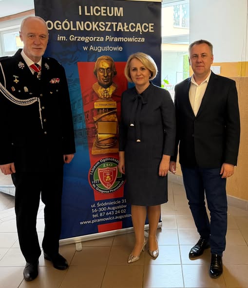 Wizyta w Pana Senatora Marka Adama Komorowskiego w naszej szkole