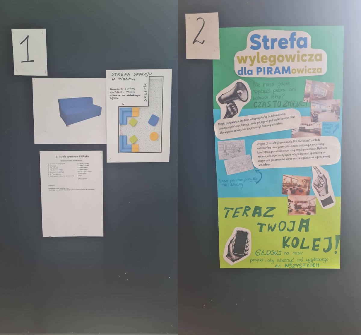 Szkolny Budżet Obywatelski - projekt strefy wylegowicza