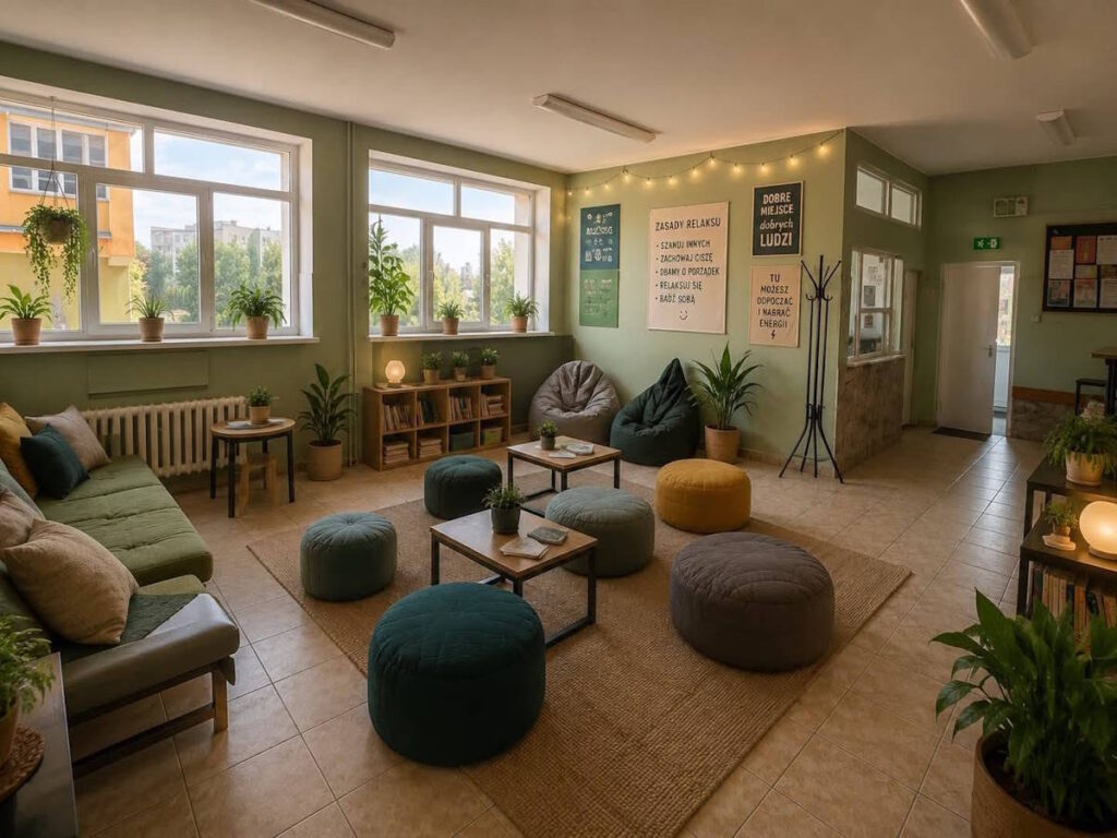Projekt przedstawiony przez Michalinę Kęcik, Olgę Kozielską, Julię Bajkowską i Kacpra Bochenka z klasy 2A