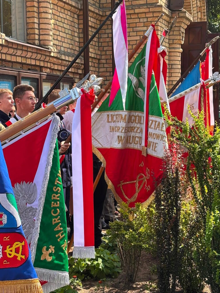 Delegacja Zespołu Szkół Ogólnokształcących w Augustowie