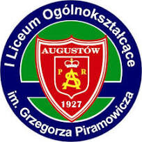 Logo I Liceum Ogólnokształcącego im. Grzegorza Piramowicza w Augustowie